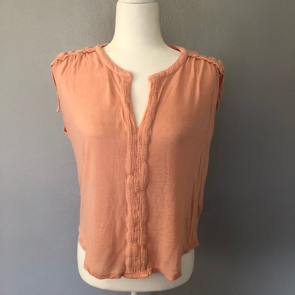 Lucky Brand Tops - Lucky Brand peach 🍑 Medium sleeveless top